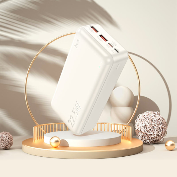 Повербанк hoco J101B 30000 mAh із швидкою зарядкою зовнішній акумулятор 22.5W Power bank USB Type-C micro USB