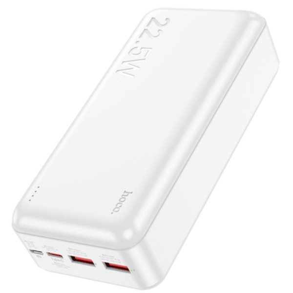 Повербанк hoco J101B 30000 mAh із швидкою зарядкою зовнішній акумулятор 22.5W Power bank USB Type-C micro USB