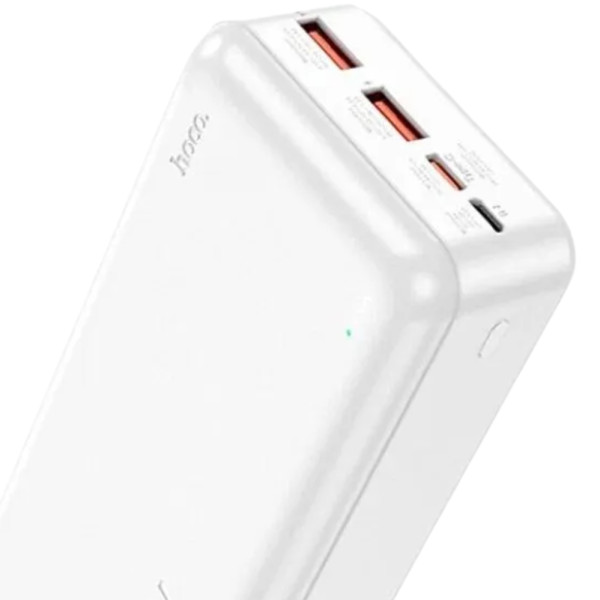 Повербанк hoco J101B 30000 mAh із швидкою зарядкою зовнішній акумулятор 22.5W Power bank USB Type-C micro USB