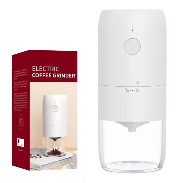 Кавомолка електрична Electric Coffee Grinder 25 Вт портативний апарат для помелу кавових зерен