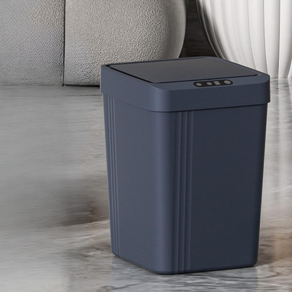 Відро для сміття сенсорне з кришкою на 13л Smart Trash Barrel з автоматичним датчиком руху