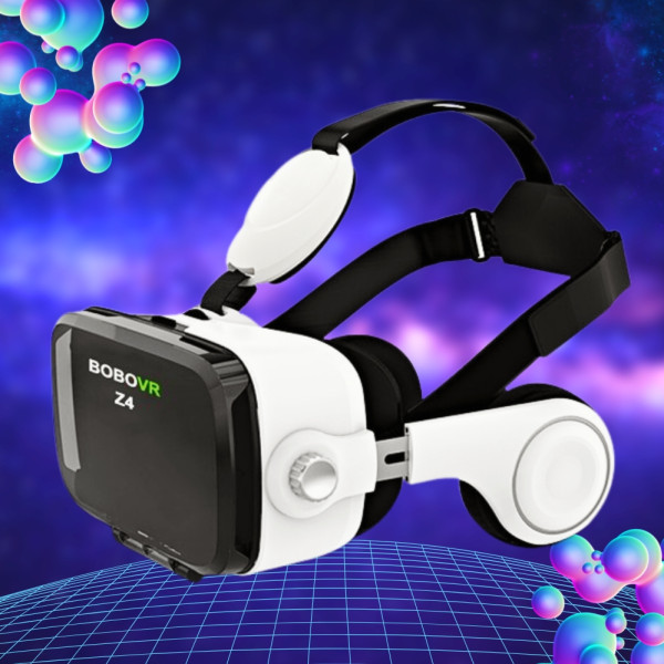 Окуляри віртуальної реальності для телефону BOBOVR Z4 Розумна гарнітура 3D перегляду з навушниками Окуляри віртуальної реальності для телефону BOBOVR Z4 Розумна гарнітура 3D перегляду з навушниками