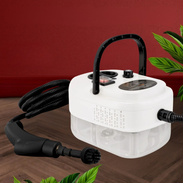 Универсальный пароочиститель 2500Вт Steam Cleaner с насадками ручной многофункциональный для дома