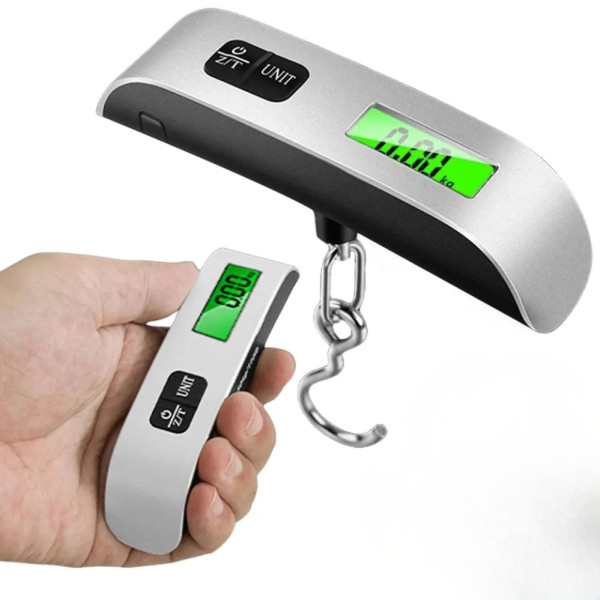 Ручні ваги електронні для багажу з підсвічуванням Electronic Luggage Scale Кантер електронний цифровий до 50 Ручні ваги електронні для багажу з підсвічуванням Electronic Luggage Scale Кантер електронний цифровий до 50