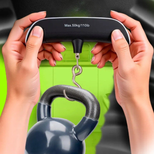 Ручні ваги електронні для багажу з підсвічуванням Electronic Luggage Scale Кантер електронний цифровий до 50 Ручні ваги електронні для багажу з підсвічуванням Electronic Luggage Scale Кантер електронний цифровий до 50