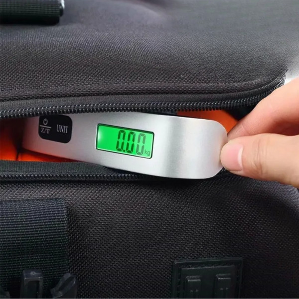 Ручні ваги електронні для багажу з підсвічуванням Electronic Luggage Scale Кантер електронний цифровий до 50 Ручні ваги електронні для багажу з підсвічуванням Electronic Luggage Scale Кантер електронний цифровий до 50