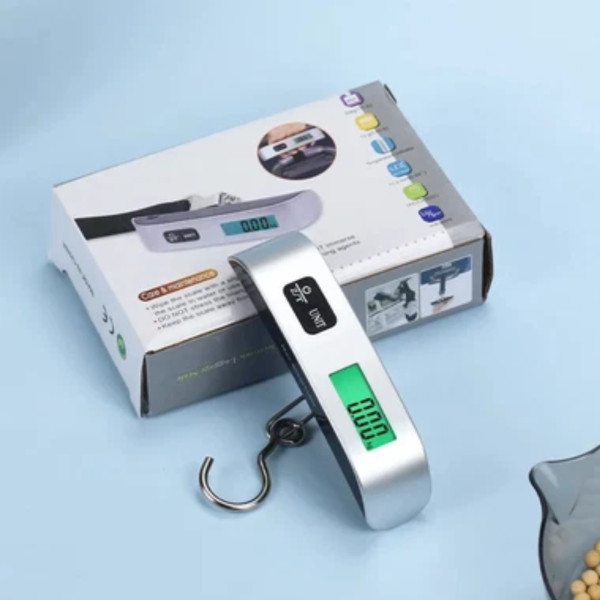 Ручні ваги електронні для багажу з підсвічуванням Electronic Luggage Scale Кантер електронний цифровий до 50 Ручні ваги електронні для багажу з підсвічуванням Electronic Luggage Scale Кантер електронний цифровий до 50