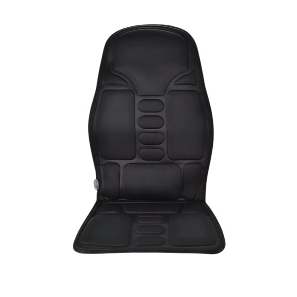 Автомобільна накидка на крісло Robotic Cushion Massage з підігрівом та пультом чорна