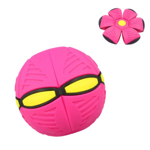 Летающий складной мяч игровой фрисби трансформер с LED подсветкой Phlat Ball плоский НЛО