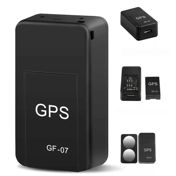 Міні GSM трекер GF-07 маячок GPS для відстеження з вбудованими магнітами для кріплення