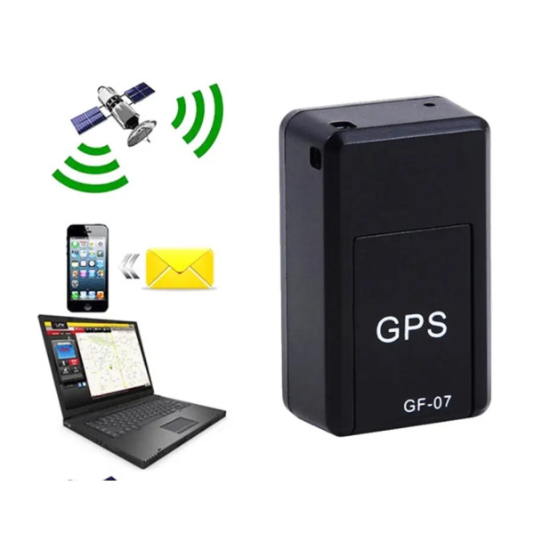 Міні GSM трекер GF-07 маячок GPS для відстеження з вбудованими магнітами для кріплення