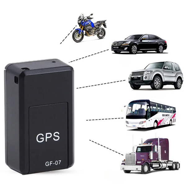 Міні GSM трекер GF-07 маячок GPS для відстеження з вбудованими магнітами для кріплення