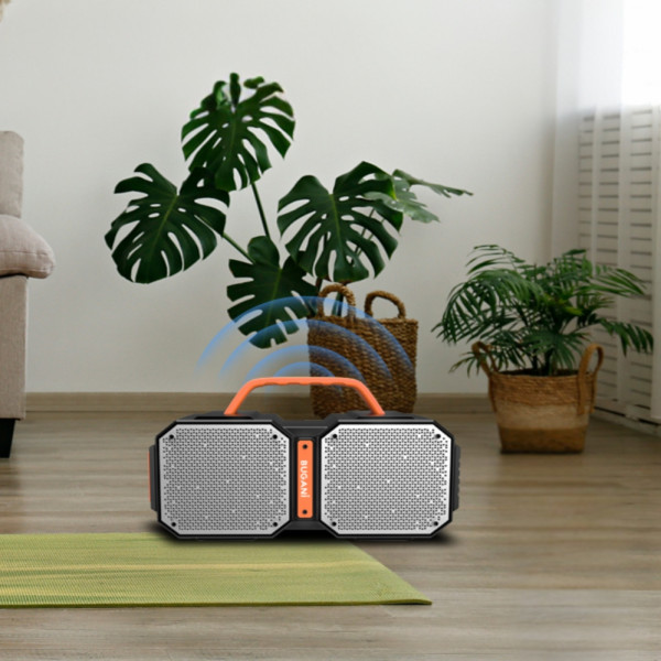Портативна бездротова Bluetooth колонка BUGANI M83Р 60 Вт Потужна USB FM стерео бумбокс акустика Портативна бездротова Bluetooth колонка BUGANI M83Р 60 Вт Потужна USB FM стерео бумбокс акустика