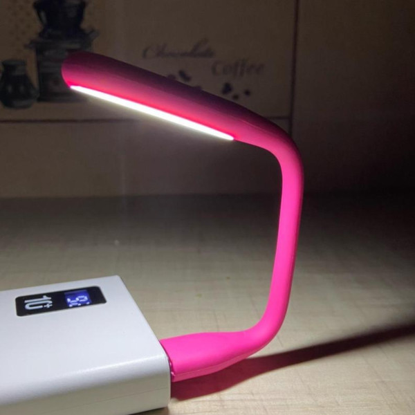 Портативна USB лампа гнучка LED ліхтарик світлодіодний 5V