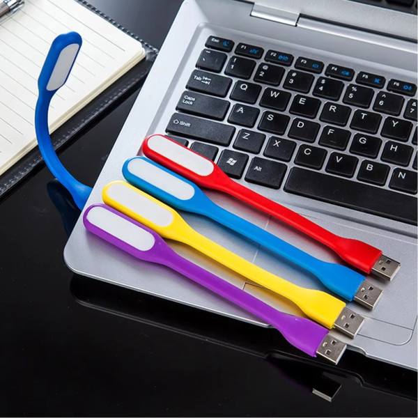 Портативна USB лампа гнучка LED ліхтарик світлодіодний 5V