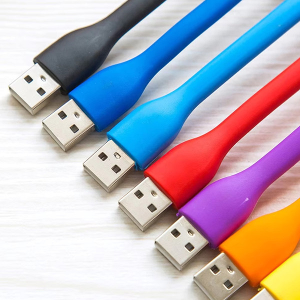 Портативна USB лампа гнучка LED ліхтарик світлодіодний 5V