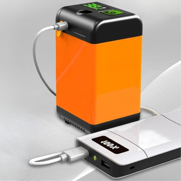 Аккумуляторный душ портативный с насосом и зарядкой от USB Душ на аккумуляторе с цифровым индикатором для дачи и кемпинга