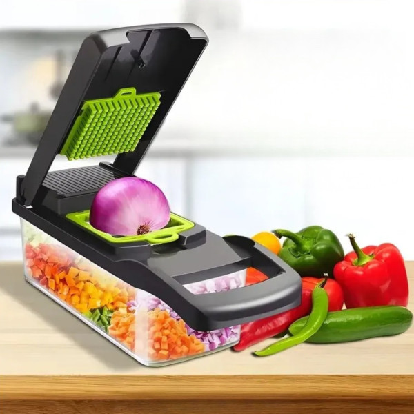 Овощерезка многофункциональная с насадками 14в1 Veggie Slicer терка мультислайсер набор для нарезки овощей и фруктов Овощерезка многофункциональная с насадками 14в1 Veggie Slicer терка мультислайсер набор для нарезки овощей и фруктов