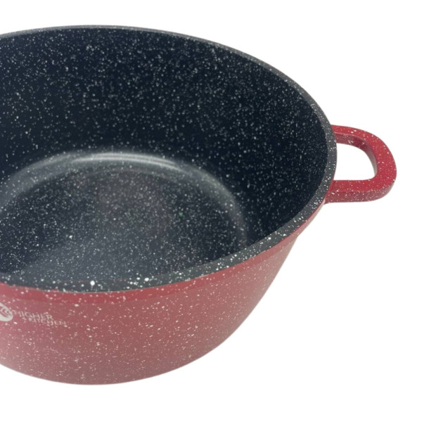 Набор кастрюль со сковородкой и сотейником Higher Kitchen НК305 с антипригарным покрытием для всех типов плит Набор кастрюль со сковородкой и сотейником Higher Kitchen НК305 с антипригарным покрытием для всех типов плит