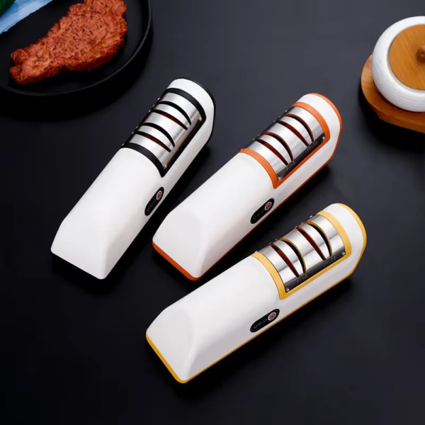 Электрическая точилка для ножей от USB Автоматическая точилка для кухонных ножей Ножеточка домашняя Электрическая точилка для ножей от USB Автоматическая точилка для кухонных ножей Ножеточка домашняя