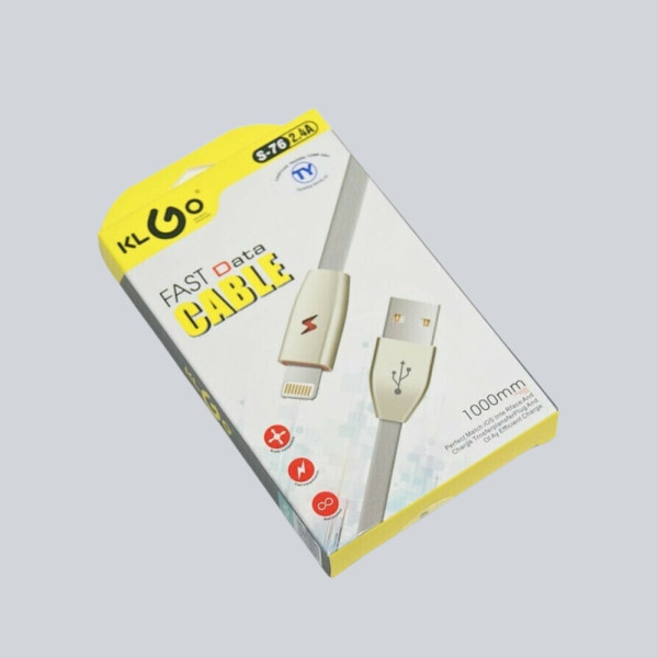 Кабель USB Lightning для зарядки гаджетов и передачи данных 1м провод с функцией быстрой зарядки 2.4A Кабель USB Lightning для зарядки гаджетов и передачи данных 1м провод с функцией быстрой зарядки 2.4A