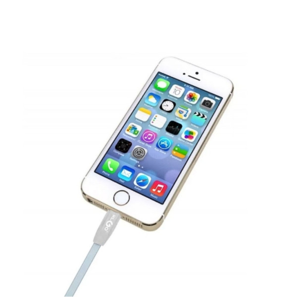 Кабель USB Lightning для зарядки гаджетов и передачи данных 1м провод с функцией быстрой зарядки 2.4A Кабель USB Lightning для зарядки гаджетов и передачи данных 1м провод с функцией быстрой зарядки 2.4A