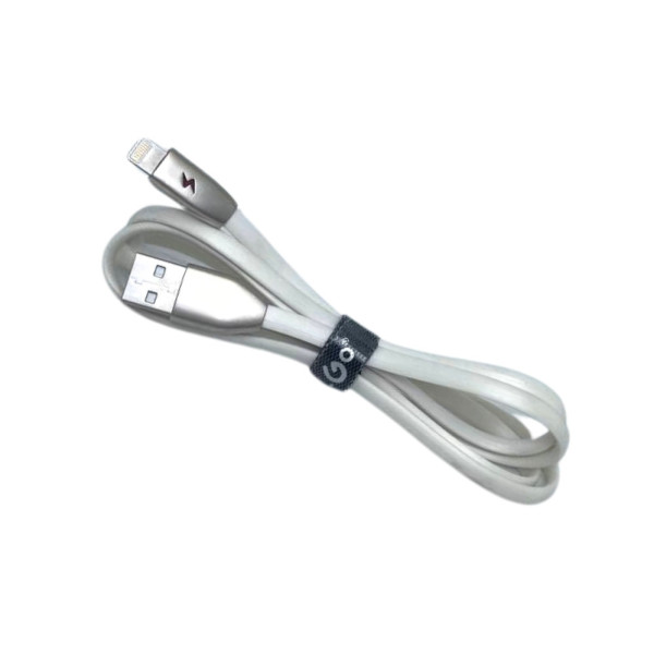 Кабель USB Lightning для зарядки гаджетов и передачи данных 1м провод с функцией быстрой зарядки 2.4A Кабель USB Lightning для зарядки гаджетов и передачи данных 1м провод с функцией быстрой зарядки 2.4A