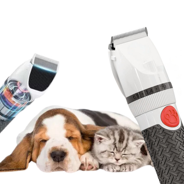 Машинка для стрижки домашних животных Paw Perfect аккумуляторная Триммер для груминга собак и кошек Машинка для стрижки домашних животных Paw Perfect аккумуляторная Триммер для груминга собак и кошек