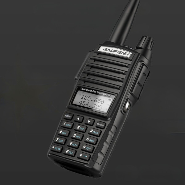 Портативная рация Baofeng UV 82 аккумуляторная двухдиапазонная радиостанция для связи