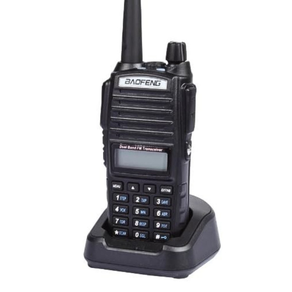 Портативная рация Baofeng UV 82 аккумуляторная двухдиапазонная радиостанция для связи