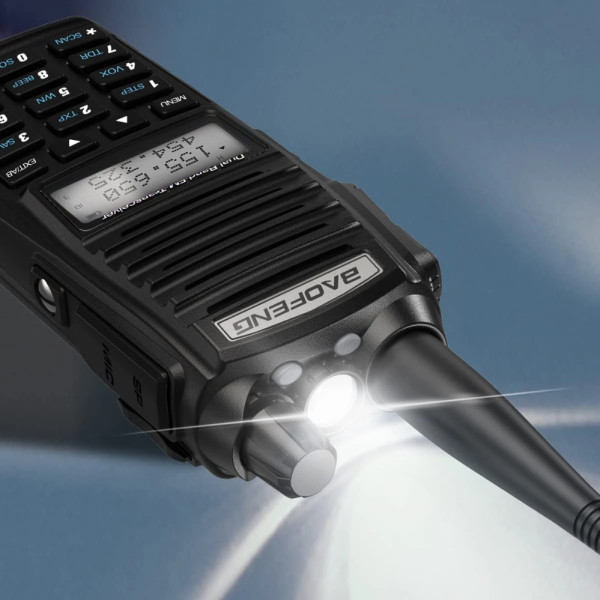 Портативная рация Baofeng UV 82 аккумуляторная двухдиапазонная радиостанция для связи