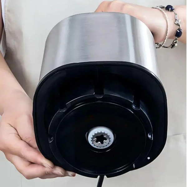Электрический измельчитель НМ-8875 Hoffmans Electronics 4800Вт с металлической чашей 5л универсальный чоппер Чёрный