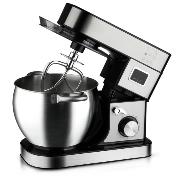 Кухонный тестомес Hoffmans HM-8081 с дисплеем и 3 насадками 2000W многофункциональный планетарный миксер 12л Кухонный тестомес Hoffmans HM-8081 с дисплеем и 3 насадками 2000W многофункциональный планетарный миксер 12л