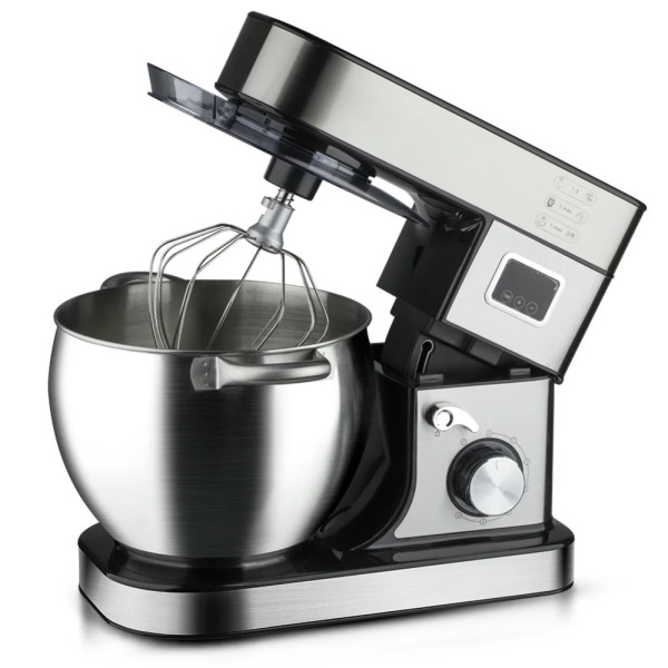 Кухонный тестомес Hoffmans HM-8081 с дисплеем и 3 насадками 2000W многофункциональный планетарный миксер 12л Кухонный тестомес Hoffmans HM-8081 с дисплеем и 3 насадками 2000W многофункциональный планетарный миксер 12л