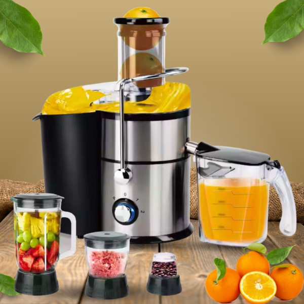 Многофункциональный кухонный комбайн 4в1 1800W Hoffmans Electronics HM-680 Соковыжималка блендер измельчитель