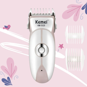 Машинка для стриження волосся дитяча Kemei KM-3520 акумуляторна з насадками