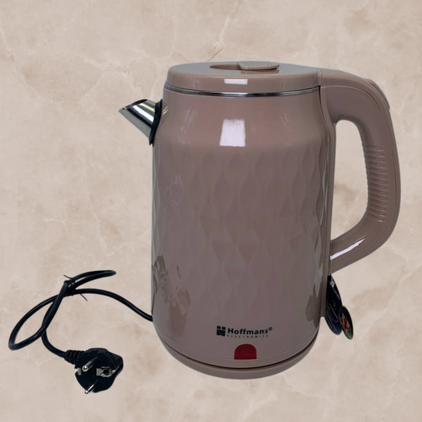 Электрический чайник 2,5 л  Hoffmans Electronics HM-2542 Электрочайник для дома 2000W Бежевый