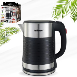 Электрический чайник 2,5 л металлический Hoffmans Electronics HM-2545 Электрочайник для дома 2000W Черный
