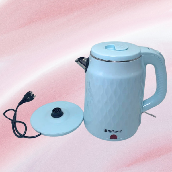 Электрочайник 2,5 л Hoffmans Electronics HM-2542 Электрический чайник для дома 2000W Голубой