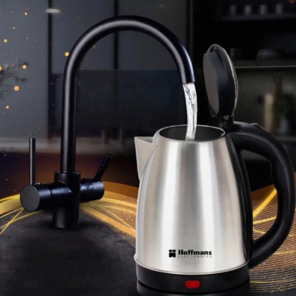 Чайник электрический HM-1818 Hoffmans Electronics нержавеющая сталь электрочайник 2л для дома Чайник электрический HM-1818 Hoffmans Electronics нержавеющая сталь электрочайник 2л для дома