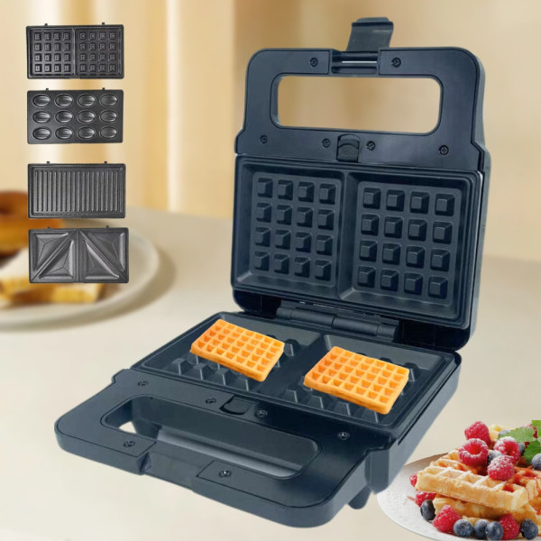 Вафельница 4в1 Zepline 2200W ZP-801 Мультимейкер со сменными панелями для сэндвичей вафель гриль орешница Вафельница 4в1 Zepline 2200W ZP-801 Мультимейкер со сменными панелями для сэндвичей вафель гриль орешница