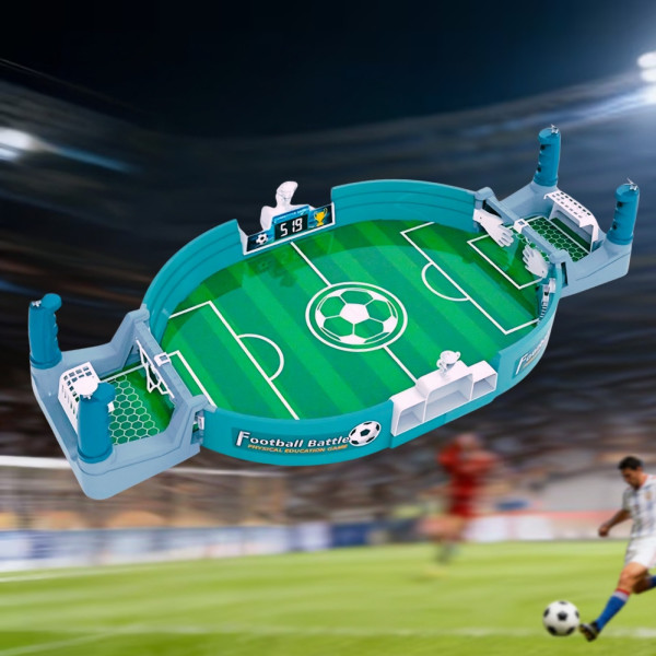 Футбол настольная игра для детей портативная Football Battle складной мини-футбол с 2 мячами