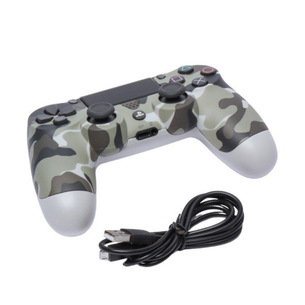 Бездротовий джойстик для PS4 DualShock 4 Gray Camo багатофункціональний контролер геймпад світлий камуфляж Бездротовий джойстик для PS4 DualShock 4 Gray Camo багатофункціональний контролер геймпад світлий камуфляж