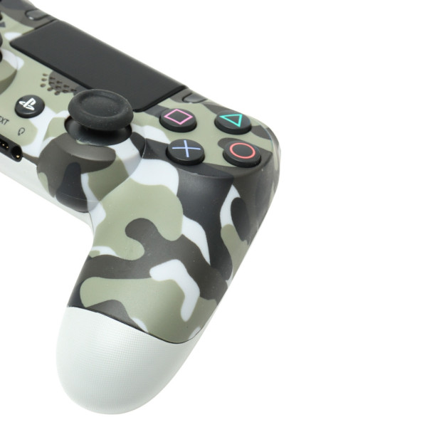 Бездротовий джойстик для PS4 DualShock 4 Gray Camo багатофункціональний контролер геймпад світлий камуфляж Бездротовий джойстик для PS4 DualShock 4 Gray Camo багатофункціональний контролер геймпад світлий камуфляж