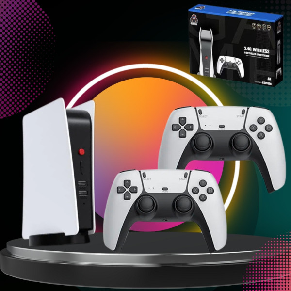 Игровая приставка M5 4K для телевизора Консоль с двумя джойстиками для видеоигр Игровая приставка M5 4K для телевизора Консоль с двумя джойстиками для видеоигр