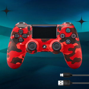 Беспроводной джойстик DualShock 4 Red Camo многофункциональный контроллер геймпад для PS4 красный