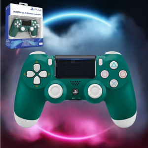 Джойстик беспроводной DualShock 4 Alpine Green многофункциональный геймпад для PS4 зеленый