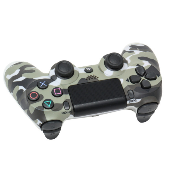Бездротовий джойстик для PS4 DualShock 4 Gray Camo багатофункціональний контролер геймпад світлий камуфляж Бездротовий джойстик для PS4 DualShock 4 Gray Camo багатофункціональний контролер геймпад світлий камуфляж