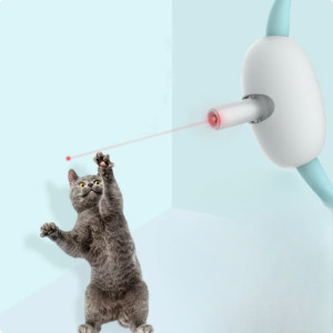 Смарт игрушка с лазерной указкой Smart Laser Collar Умный лазерный ошейник для кошек