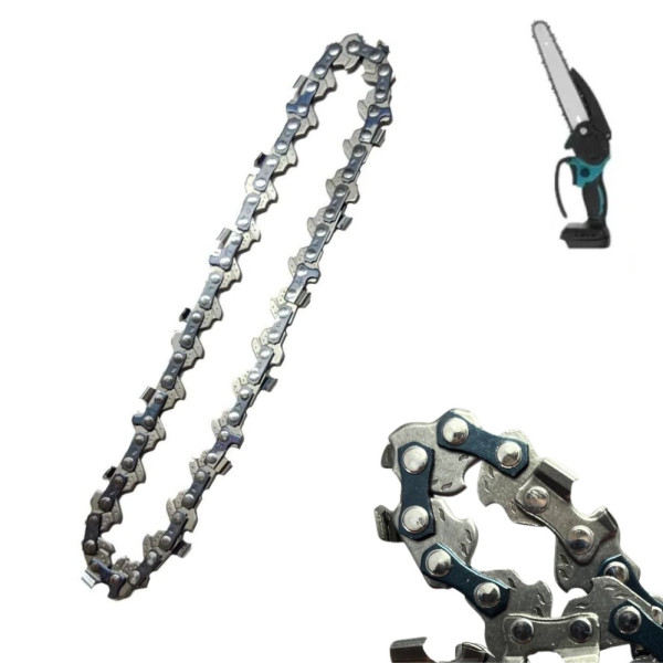 Ланцюг для акумуляторної міні пили Saw Chain 8″ крок 1/4” mini на шину 20 см 45 ланок 22 зуба Ланцюг для акумуляторної міні пили Saw Chain 8″ крок 1/4” mini на шину 20 см 45 ланок 22 зуба